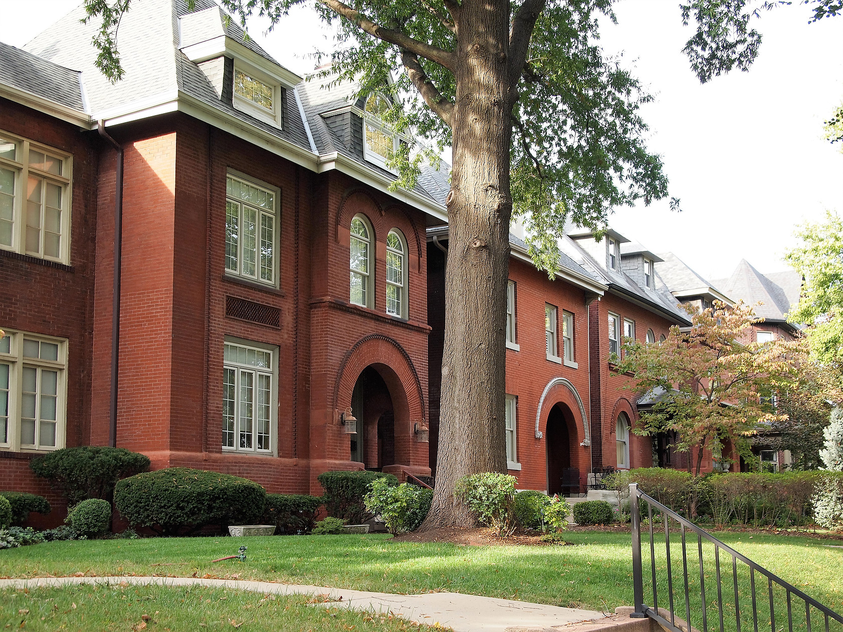 Central West End neighborhood in St. Louis