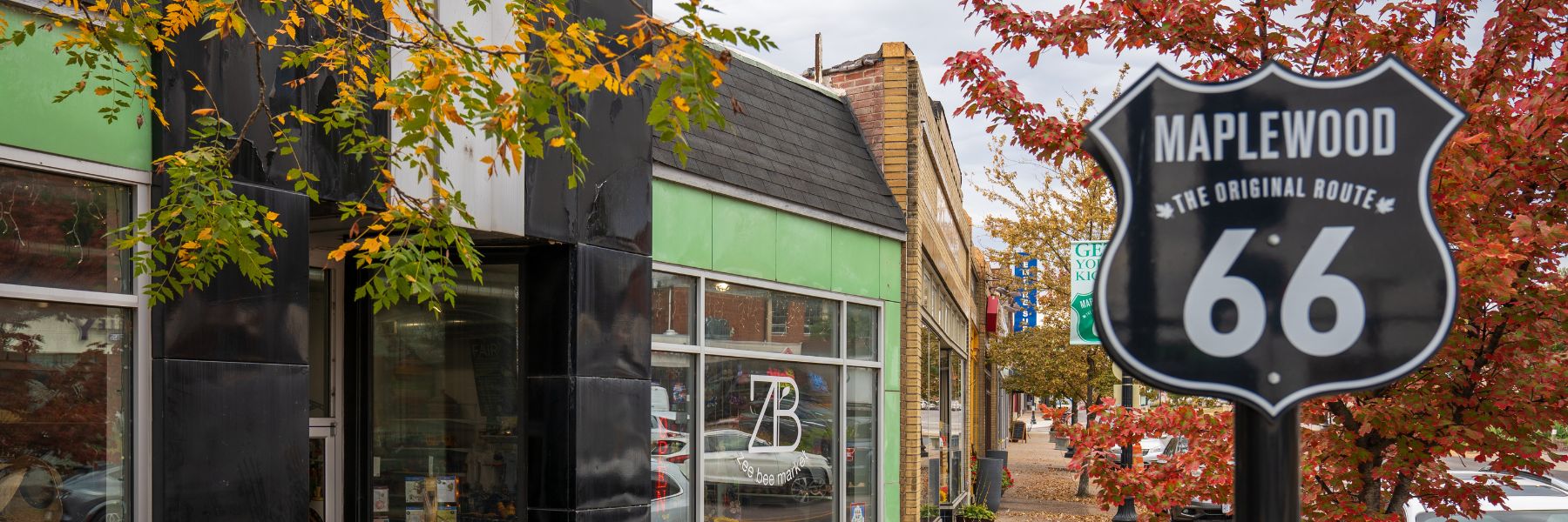 Maplewood neighborhood near St. Louis